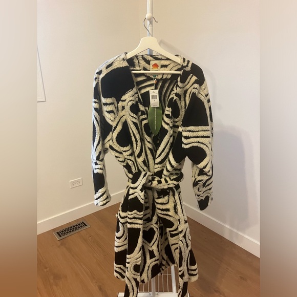 NWT Farm Rio Wild Hearts Fleece Coat - Picture 2 of 7